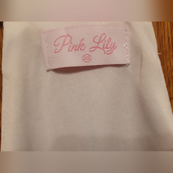 Pink Lily XS striped summery tank top - Picture 4 of 5